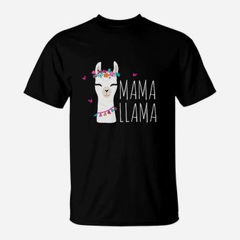 Mama Llama Cute Llama Lover T-Shirt | Crazezy UK