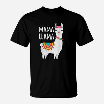 Mama Llama For Women T-Shirt | Crazezy