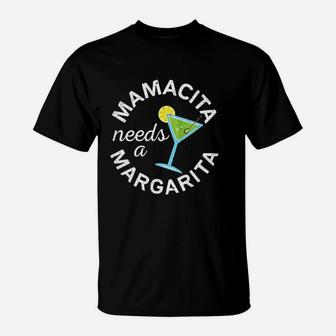 Mamacita Needs A Margarita Cinco De Mayo Gift T-Shirt | Crazezy AU