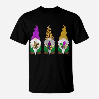 Mardi Gras Gnome Festival Colors For Men Women Kids T-Shirt | Crazezy UK