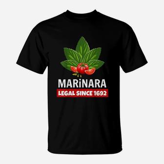 Marinara Legal Basil And Tomatoes T-Shirt | Crazezy AU