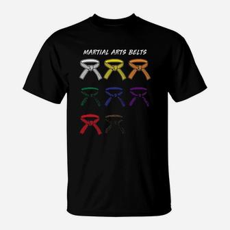 Martial Arts Karate Black Belt T-Shirt | Crazezy AU
