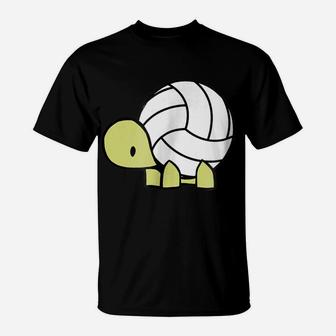 Max Turtle Loves Volleyball T-Shirt Volley Ball Turtles Team T-Shirt | Crazezy