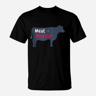 Meat Is Murder Animal T-Shirt | Crazezy DE
