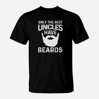 Mens Best Uncles Have Beards T-Shirt - Thegiftio UK