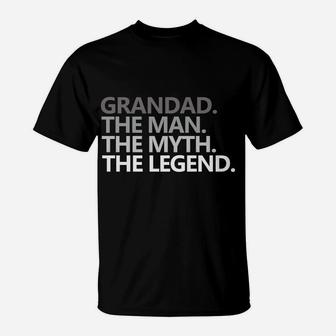 Mens Grandad Grandfather Birthday Gift Funny Father's Day Papa T-Shirt | Crazezy CA