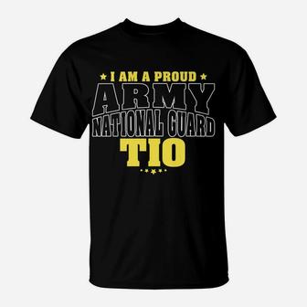 Mens I Am A Proud Army National Guard Tio - Military Uncle Family T-Shirt | Crazezy AU