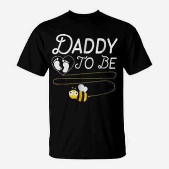 Mens New Dad Tshirt Daddy To Bee Funny Fathers Day Shirt T-Shirt | Crazezy