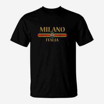 Milano Italia Fashion Tiger Face Milan Italy Vintage Graphic T-Shirt | Crazezy DE
