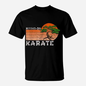 Miyagi-Do Karate Funny Vintage Karate Bonsai Tree T-Shirt | Crazezy AU