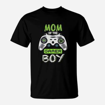 Mom Of The Gamer Boy Matching Video Gamer T-Shirt | Crazezy UK
