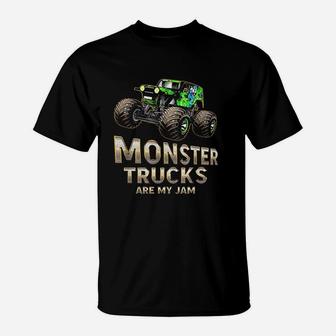 Monster Trucks Are My Jam T-Shirt - Thegiftio UK