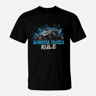 Monster Trucks Rule T-Shirt | Crazezy CA