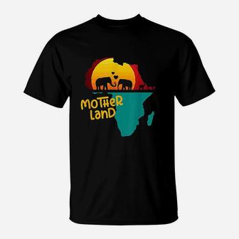 Mother Land Love Elephant T-Shirt | Crazezy