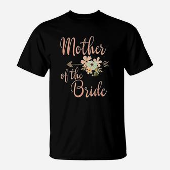 Mother Of The Bride Wedding Party T-Shirt | Crazezy UK