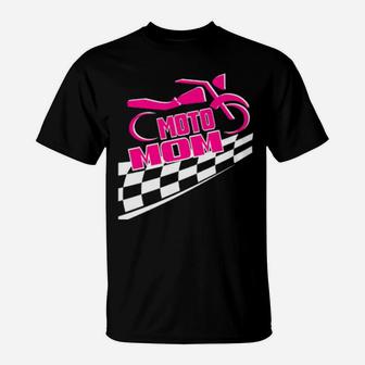 Motomom Dirt Bike Racing Motocross T-Shirt - Monsterry