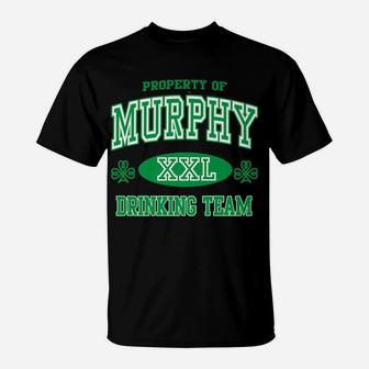 Murphy Family Irish Drinking Team St Patricks Day T-Shirt | Crazezy UK