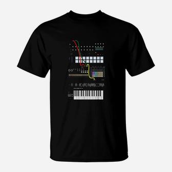 Music Producer Cool Musician Electronic Music T-Shirt | Crazezy AU