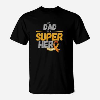My Dad Is A Super Hero T-Shirt | Crazezy