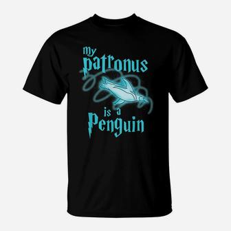 My Patronus Is A Penguin Cute Funny Animal Lover T-Shirt | Crazezy UK