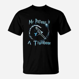My Patronus Is A Trombone Magic Gifts T-Shirt | Crazezy DE