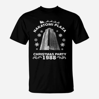 Nakatomi Plaza Christmas Party 1988 Men Boy Pop Culture T-Shirt | Crazezy DE