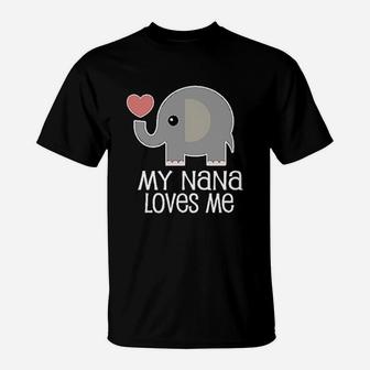 Nana Loves Me T-Shirt | Crazezy CA