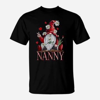 Nanny - Valentine Gnome T-Shirt | Crazezy