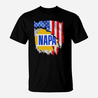 Napa Inside American Flag Happy Independence Day Shirtsh T-Shirt - Thegiftio UK
