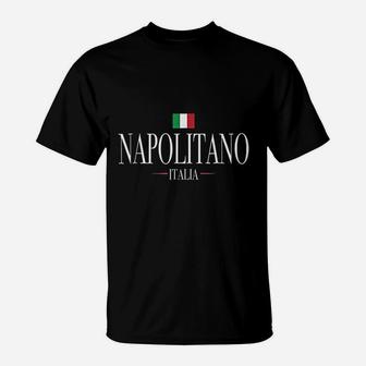 Napolitano Italia Italian Flag T-Shirt | Crazezy
