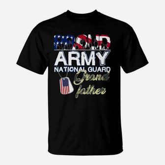National Freedom Day Grandfather Proud Army National Guard T-Shirt - Seseable