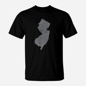 New Jersey State T-Shirt | Crazezy DE