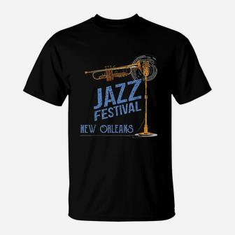 New Orleans Festival Of Jazz Music T-Shirt - Thegiftio UK