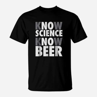 No Science No Beer T-Shirt - Thegiftio