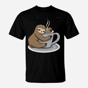 Not To Brag But I Totally Got Out Of Bed Today Sloth Coffee Sweatshirt T-Shirt | Crazezy