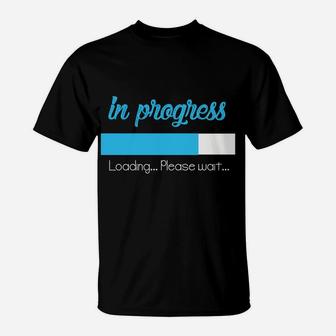 Nurse In Progress Funny Nursing Student School Gift T-Shirt | Crazezy