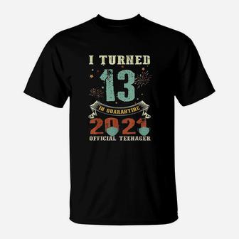 Official Teenager 13Th Birthday T-Shirt | Crazezy