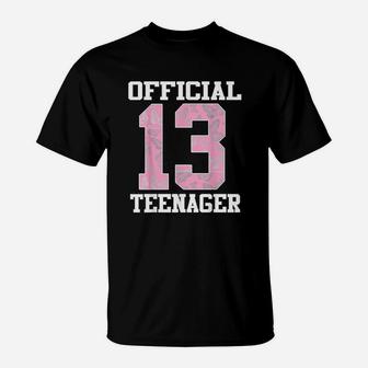 Official Teenager 13Th Birthday T-Shirt | Crazezy DE