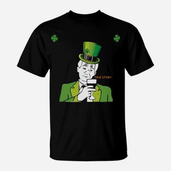 Official You Know Youre 100 Irish When Youve No Idea How To Make A Long Story T-Shirt - Monsterry