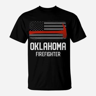 Oklahoma Fire Rescue Department Firefighters T-Shirt | Crazezy