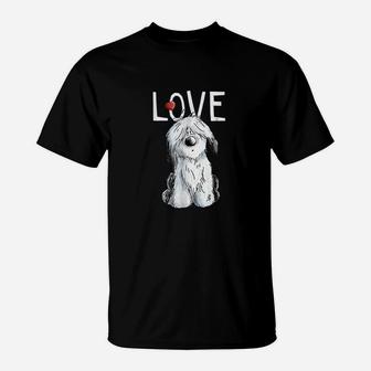 Old English Sheepdog Love T-Shirt | Crazezy CA