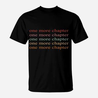 One More Chapter - Bookish Tee - Funny Reading Raglan Baseball Tee T-Shirt | Crazezy