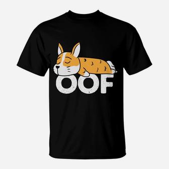 Oof Hoodies For Men Women - Corgi Sweatshirt Gamer Gifts T-Shirt | Crazezy AU