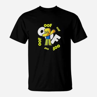 Oof Meme Dabbing Dab Gift Noob Gamer Boy T-Shirt | Crazezy UK