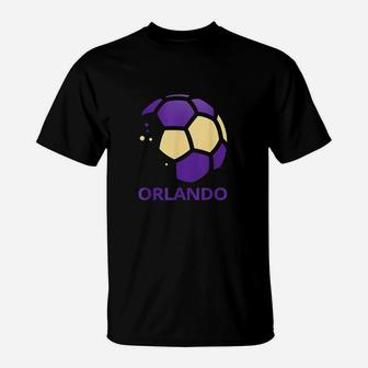 Orlando Fan Pride Soccer Top Clothing Teens Kids T-Shirt | Crazezy