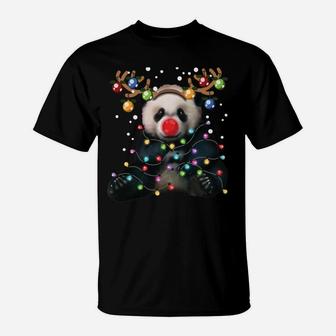 Panda Bear Santa, Christmas Gift For Men Women Kids, Xmas Sweatshirt T-Shirt | Crazezy DE