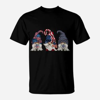 Patriotic Gnomes 4Th Of July Funny Gnome Love American Flag T-Shirt | Crazezy UK