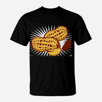 Peanut Graphic Gift, Nut Design, Peanut Design T-Shirt | Crazezy CA