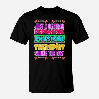 Pediatric Pt Therapist Saving Physical Therapy T-Shirt - Monsterry UK