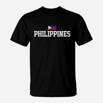 Philippines Jersey Sports Flag T-Shirt | Crazezy